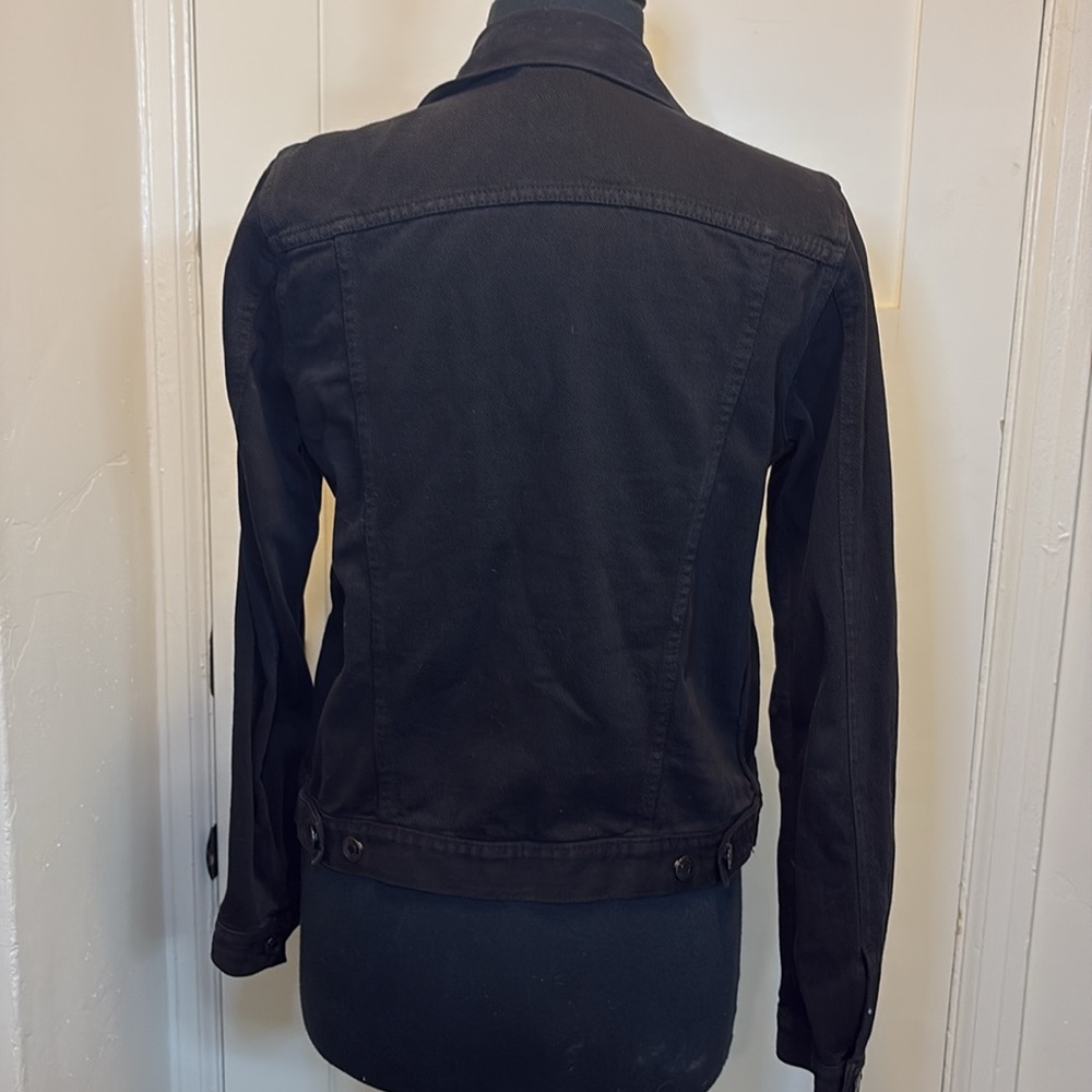 Gap Black Denim Jacket - image 2